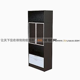 3D柜模型
