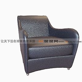 3D單人沙發(fā)模型