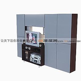3D柜模型