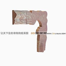 3D歐式構(gòu)件模型