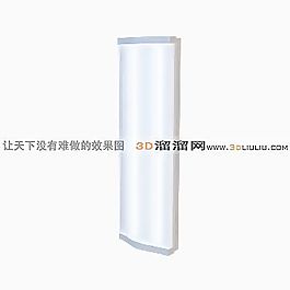 3D格柵燈模型