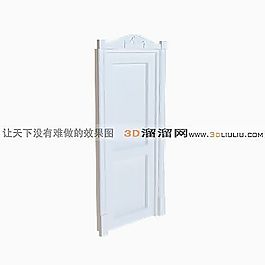 3D平開門模型