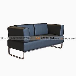3D三人沙發(fā)模型