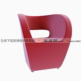 3D單人沙發(fā)模型