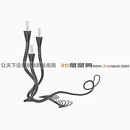3D台灯模型