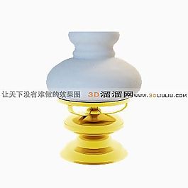 3D臺(tái)燈模型