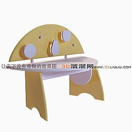 3D桌子模型