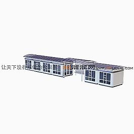 3D住宅樓模型