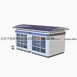 3D住宅樓模型