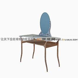 3D梳妝臺模型
