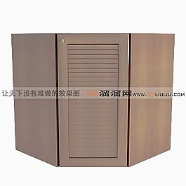 3D衣柜模型