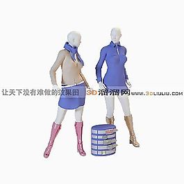 3D女人模型