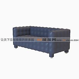 3D多人沙發(fā)模型