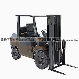 3D鏟車模型