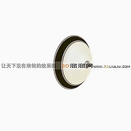 3D吸頂燈模型