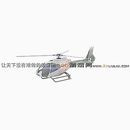 3D直升飛機模型