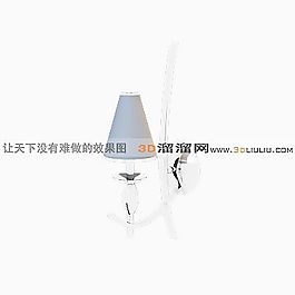 3D壁燈模型