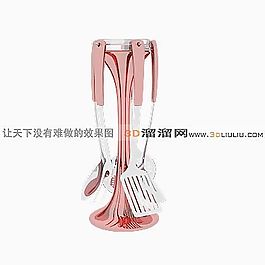 3D厨房用具模型