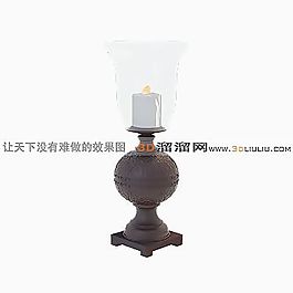 3D臺燈模型