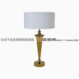 3D臺(tái)燈模型