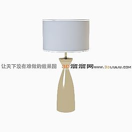 3D臺(tái)燈模型