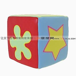 3D沙发凳模型