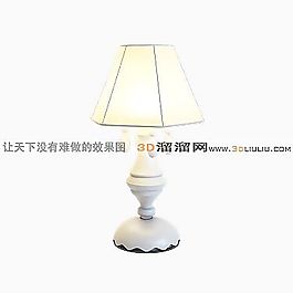 3D臺燈模型