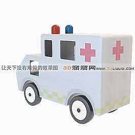 3D救護(hù)車模型