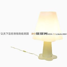 3D臺燈模型