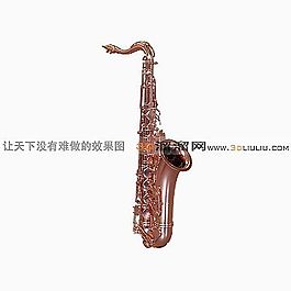 3D薩克斯模型