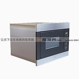3D微波爐模型