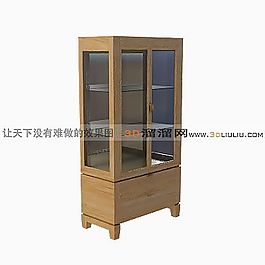 3D酒柜模型