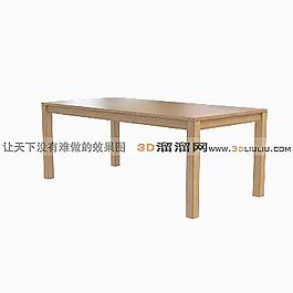 3D桌子模型