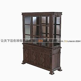 3D酒柜模型