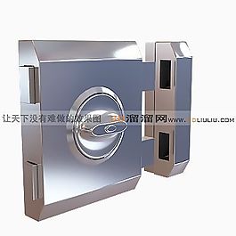 3D门锁模型