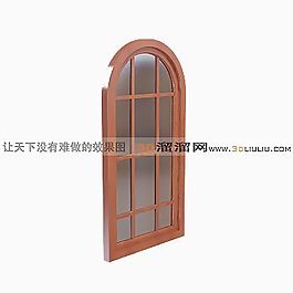 3D拱窗模型