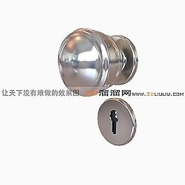 3D门锁模型