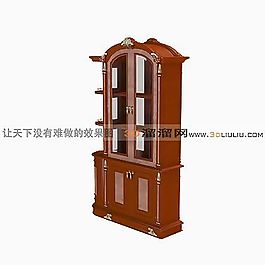 3D酒柜模型