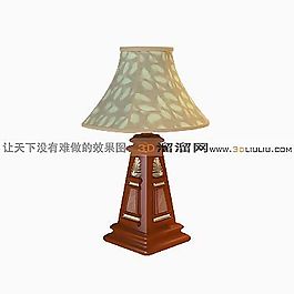 3D臺(tái)燈模型