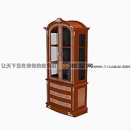 3D酒柜模型