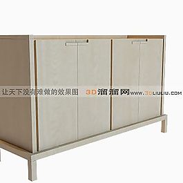3D邊柜模型
