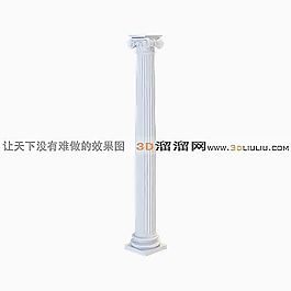 3D柱子模型