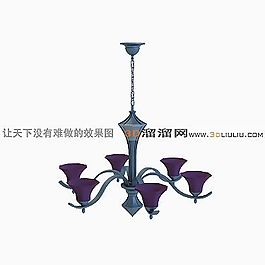 3D吊燈模型