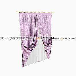 3D百折簾模型