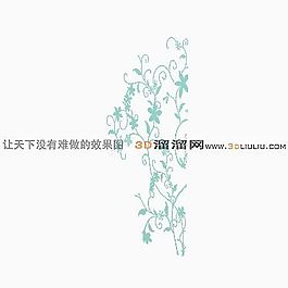 3D花紋模型
