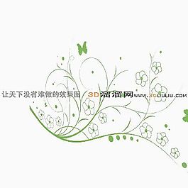 3D花紋模型