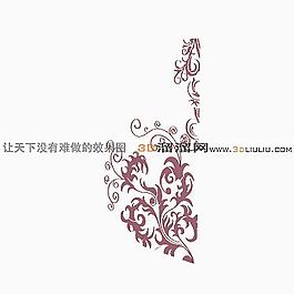 3D花紋模型