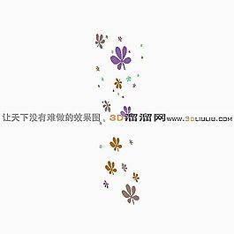3D花紋模型