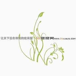 3D花紋模型