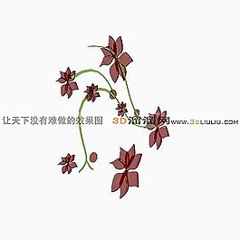 3D花紋模型